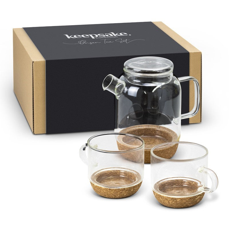 Tea Set - Keepsake Onsen (Natural)