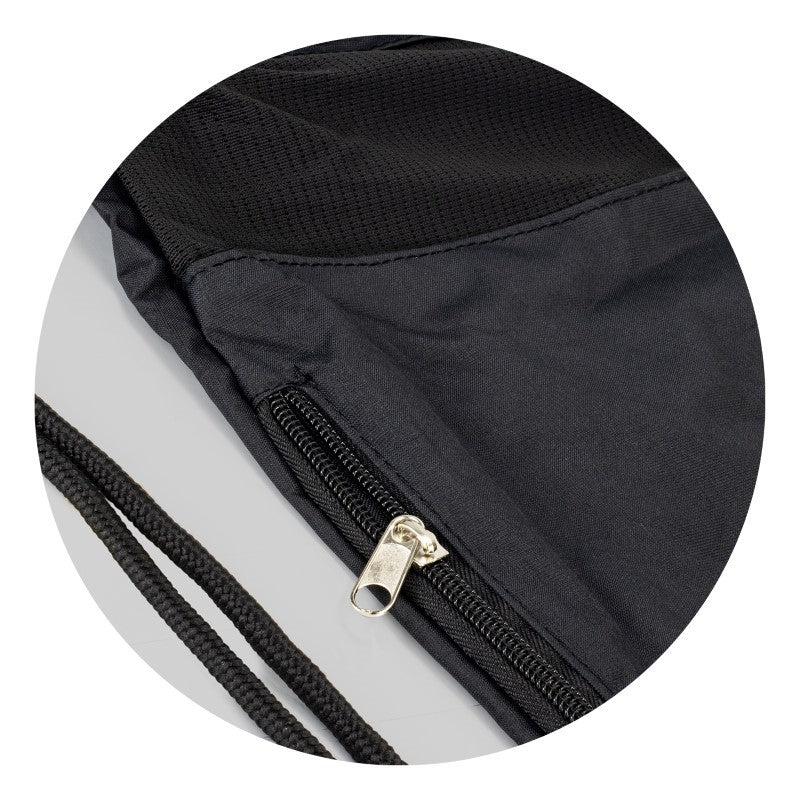 Drawstring Backpack - Streak Black (Set of 10)