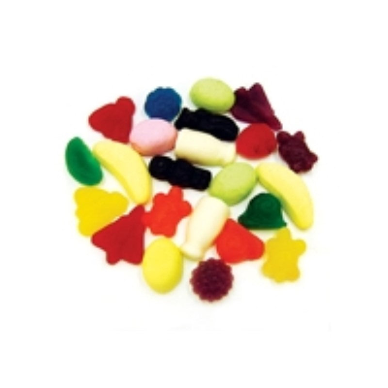 Colorful 1KG gluten-free party mix from Rainbow, featuring a delightful blend of treats for any celebration.