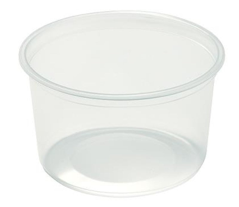Container Plastic PP Round 550ml (500CP001) - Huhtamaki - 50PC