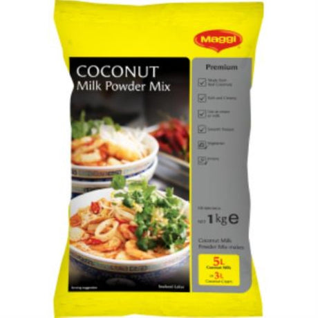 MAGGI Coconut Milk Powder - 1KG offers rich flavor, smooth texture, and versatility for sweet and savory dishes from Sri Lanka.