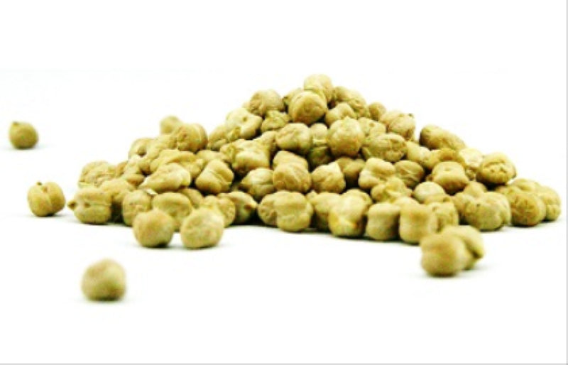 Dried chickpeas in a 3KG pack, ideal for healthy meals, packed with protein and fiber for versatile cooking.