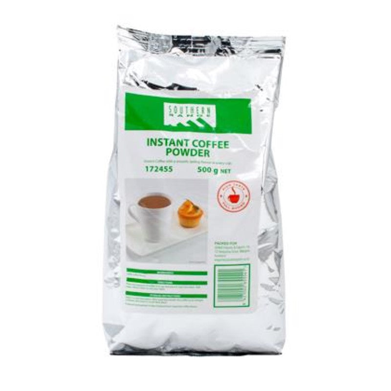 Instant Coffee Powder 6103 from Southern Range in 500g, offering rich aroma and smooth flavor for your coffee moments.