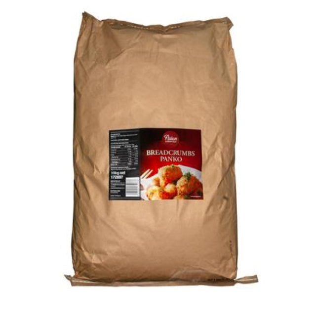 Crunchy Panko breadcrumbs in a 1KG pack, ideal for Asian dishes like tempura and fried seafood, sourced from Malaysia.