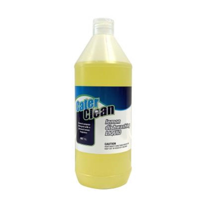 Dishwash Liquid Lemon 1 Litre - Cater Clean - 1L