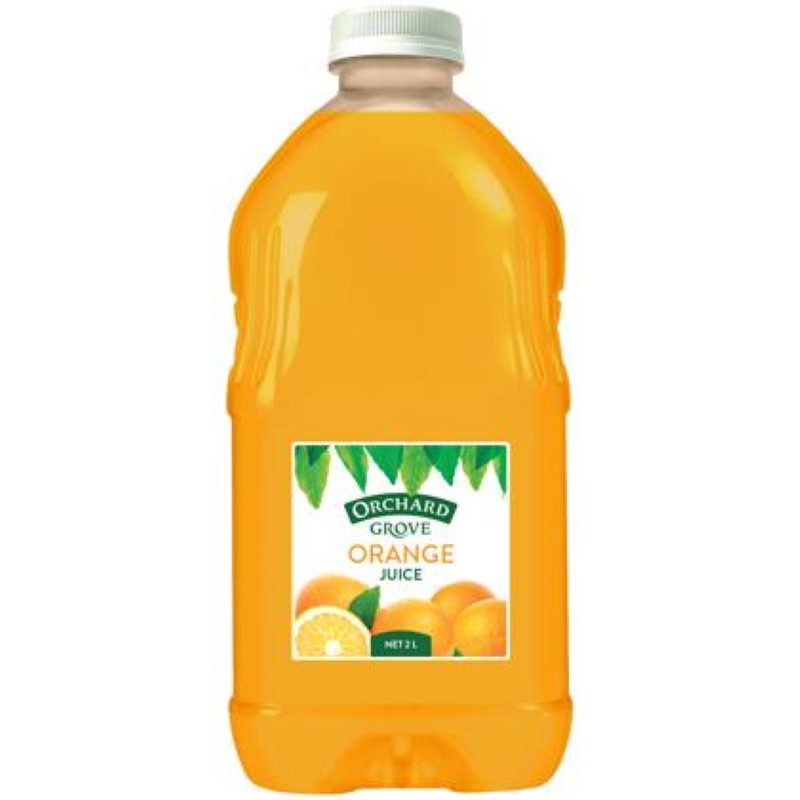 Juice Orange Fruit Juice - Orchard Grove - 2L