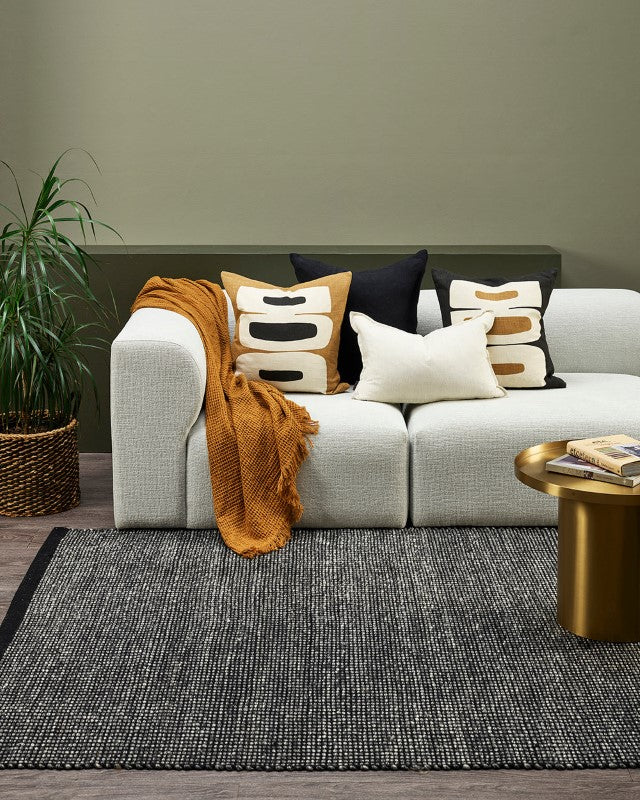 Joelene Cushion - Black 50x50cm - OLLO