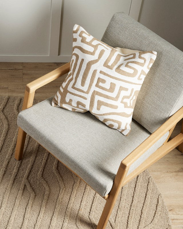 Loren Cushion - Natural 50x50cm - OLLO