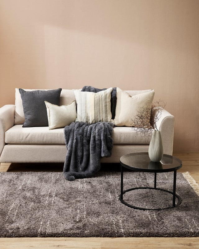 Clooney Cushion - Natural 55x55cm - OLLO