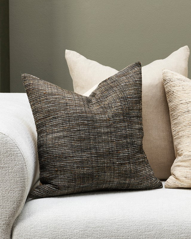Marbella Cushion - Black 50x50cm - OLLO