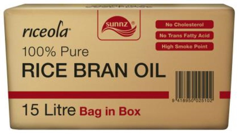 Oil Rice Bran Bag N Box - Rice Ola - 15L