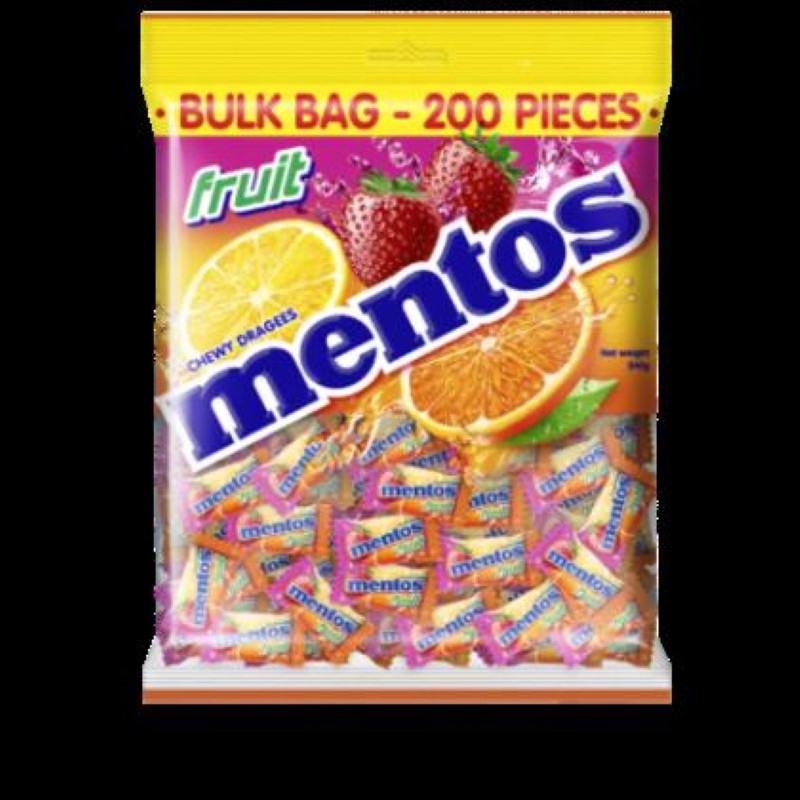 Fruit Mentos Bulk - Mentos - 200PC