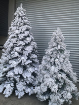 Christmas Tree -Tree – 10? Heavy Snowy Pine Tree With 1100 Lights