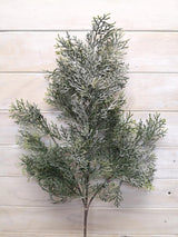 Artificial Flower -Spray – Large Frost Cedar Spray