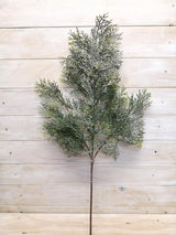 Artificial Flower -Spray – Large Frost Cedar Spray