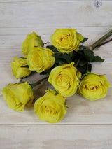 Artificial Flower -Rose Bud Stem Bundle X 8