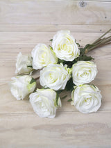 Artificial Flower -Rose Bud Stem Bundle X 8