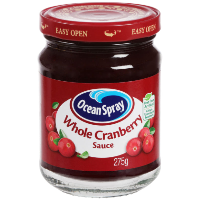 Sauce Cranberry Whole Berry - Ocean Spray - 275G