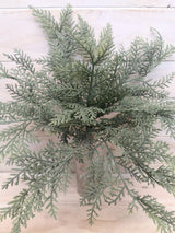 Artificial Plant -Fern – Cedar Fern Bush Grey