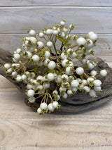 Artificial Berries – Rosehip Bundle X 5 White