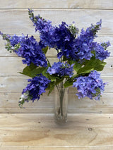Artificial Hyacinths – Large Hyacinths Bush Purple