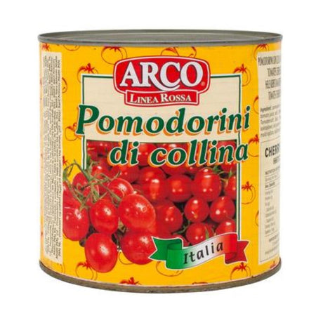 Fresh Italian ARCO Tomato Cherry pomodorini, 2.55KG, perfect for salads, pasta, and sauces with vibrant flavor.