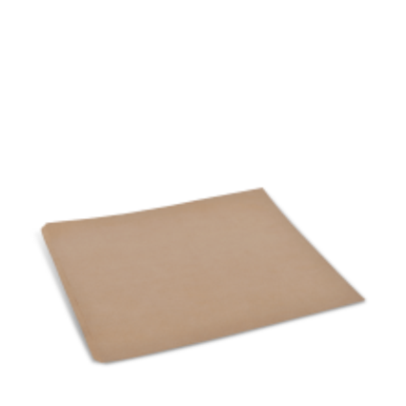 Bag Paper Flat Brown #4 200x238mm - Detpak - 500PC