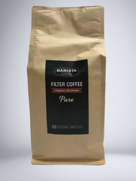 Organic Fair Trade coffee filters in a 1KG pack, crafted for rich flavor and ethical brewing experiences.