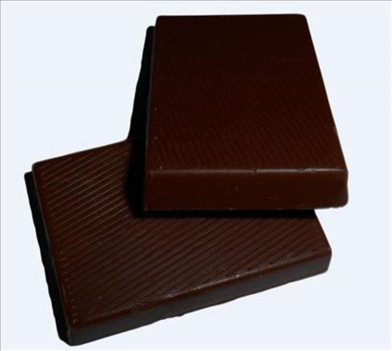 Rich 70% dark chocolate slab from Cocoa Farm, perfect for baking and gourmet creations, packed in a 5KG block.