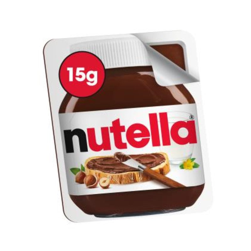 Nutella Hazelnut Chocolate Spread PCU 15g - Nutella - 120X15G