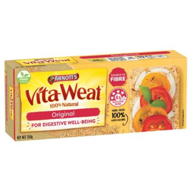 Cracker Vita Wheat Original - Arnott's - 250G