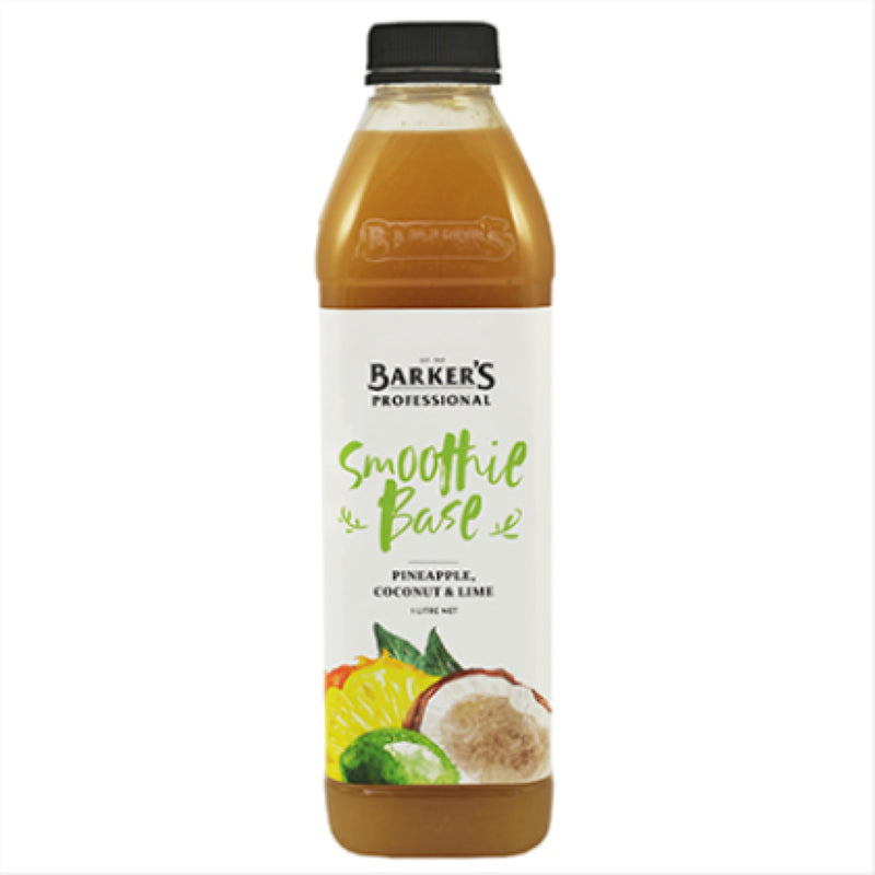 Smoothie Base Pineapple Coconut - Barkers - 1L