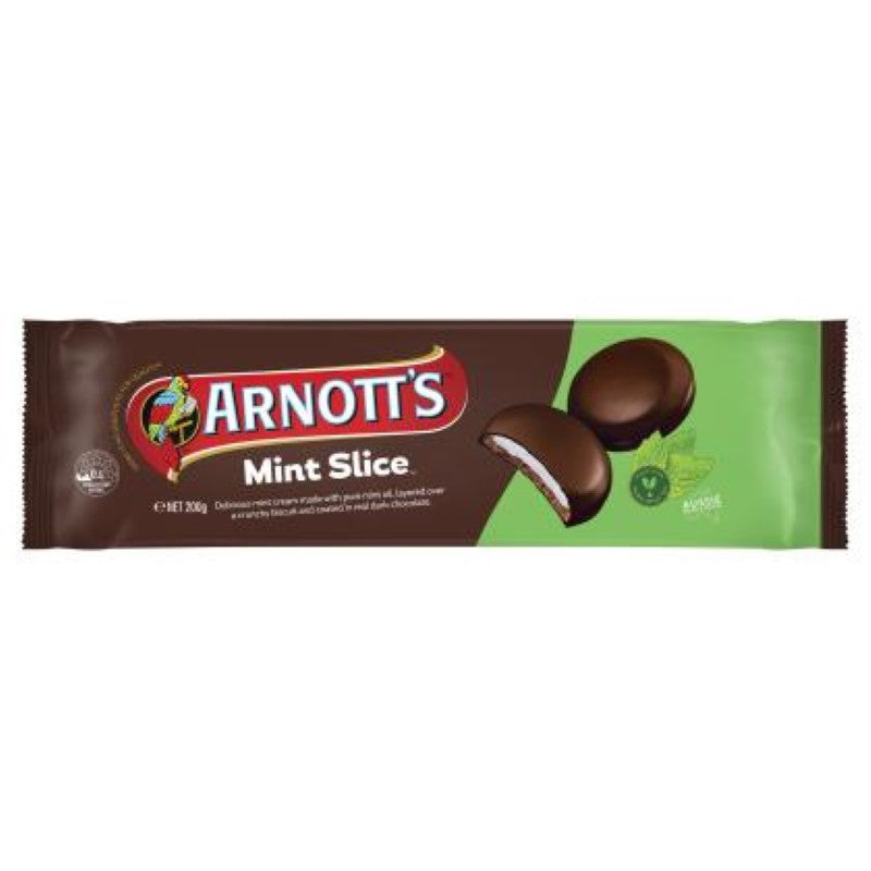 Biscuit Mint Slice Chocolate - Arnott's - 200G