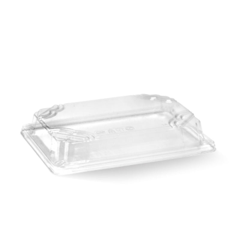 Lid Bioplastic Sushi Clear Medium - Biopak - 50PC