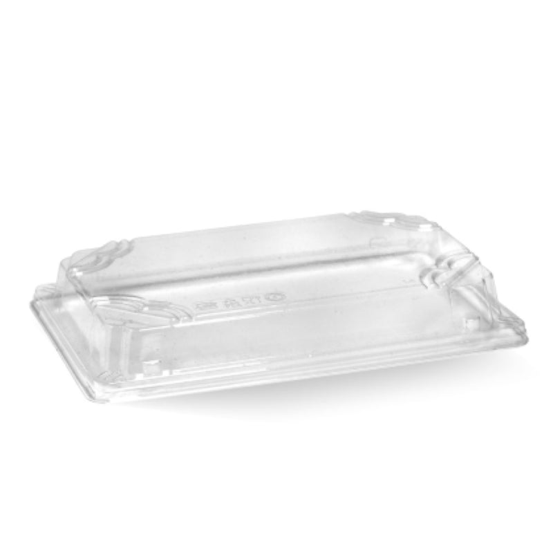 Lid Bioplastic Sushi Clear Large - Biopak - 50PC