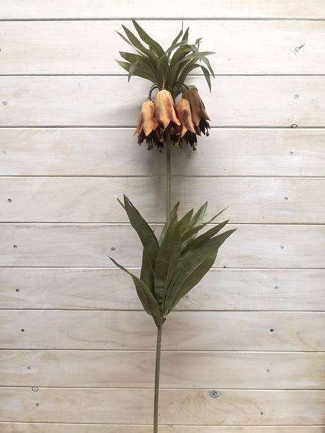 Vibrant artificial Bell Flower with lifelike details, perfect for enhancing home decor and creating stunning arrangements.