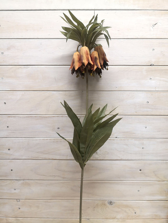 Vibrant artificial Bell Flower with lifelike details, perfect for enhancing home decor and creating stunning arrangements.