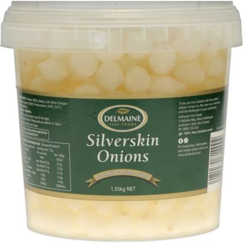 Onions Silverskin - Delmaine - 1.55KG