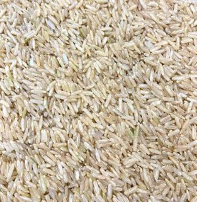 3KG pack of Farm By Nature Long Grain Brown Rice, rich in fiber and nutrients, perfect for healthy meals.