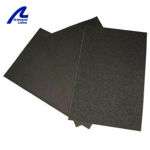 High-quality sandpaper assortment with grits 1200, 1500, and 2000 for smooth finishes in model building and crafting.