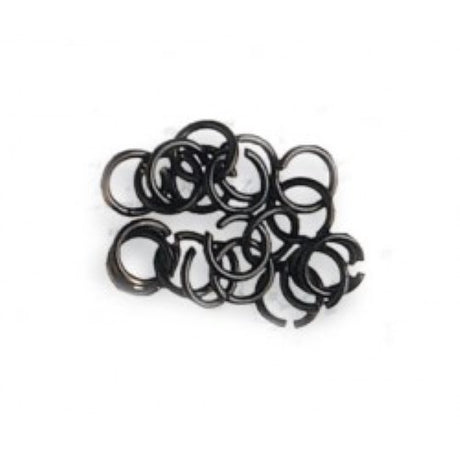 High-quality 4mm brass rings, 50 pieces, perfect for crafting, jewelry making, and model ship enhancement.