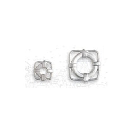 High-quality 15x15 mm life belt fitting for Artesania Latina model ships, enhancing aesthetics and authenticity.