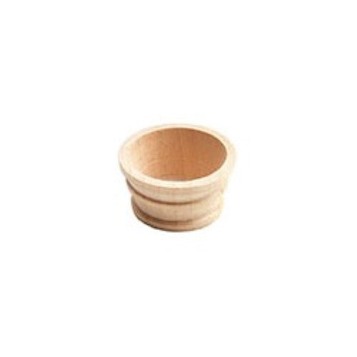 Top Beech Tree fitting, 37 x 20mm, ideal for model building and crafts, featuring fine grain and durability.