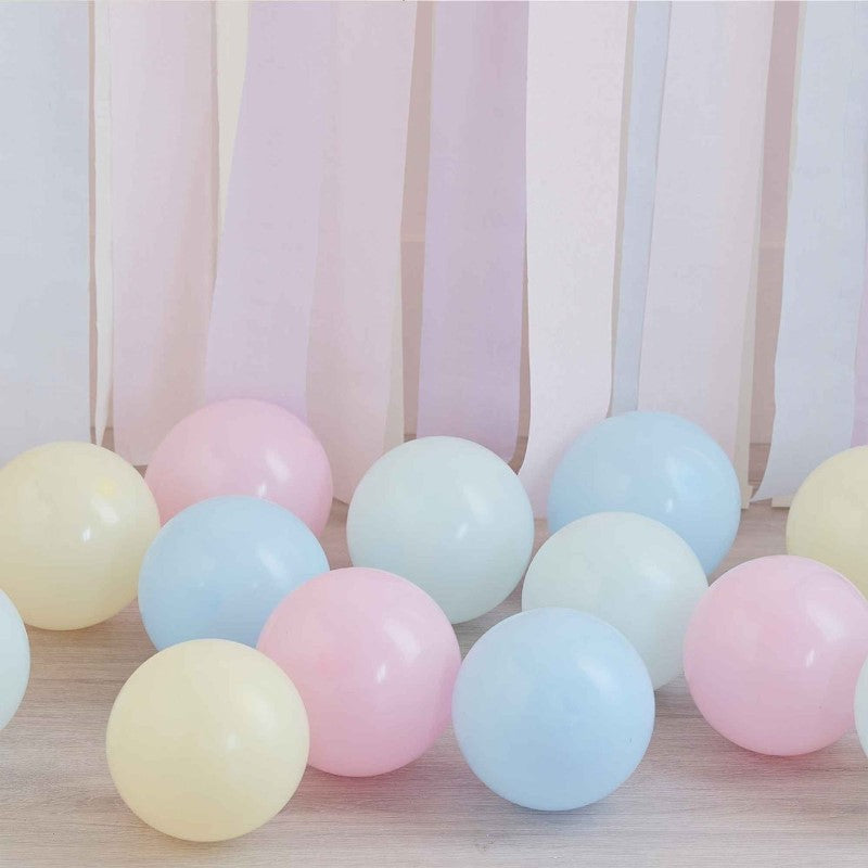 Pastel Balloon Mosaic Balloon Pack of 40 x 5"