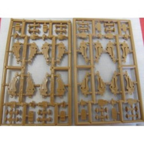 Billing Boats Parts / Fittings - Gun Carriage Set (2)