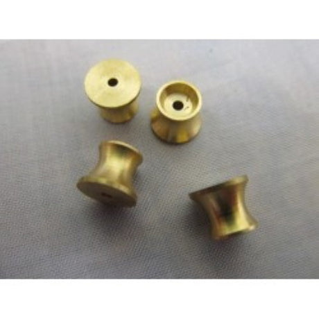 High-quality 10x8mm warping end fittings for model boats, pack of four, enhancing performance and realism in marine projects.