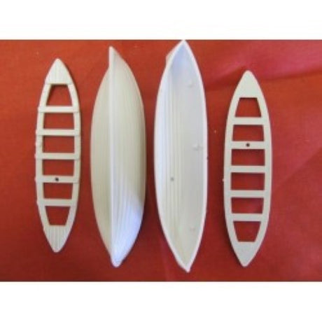 Lifeboat fittings 25x95mm (2) for maritime model building, crafted for authenticity and precision.