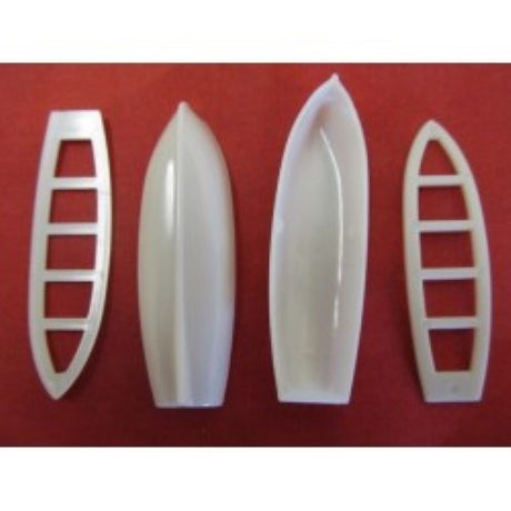 Lifeboat fittings 22x65mm, crafted for durability and precision, perfect for enhancing model boats.