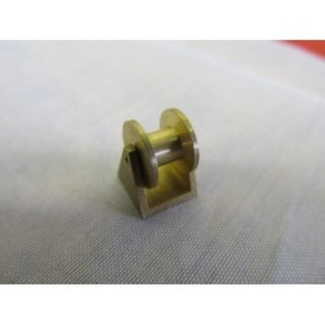 Wire reel measuring 10 x 10mm, designed for organizing and securing wire in model boat-building projects.
