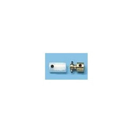Brass coupling fitting 8x28mm (4mm) for model boats, ensuring secure connections and optimal performance in marine applications.